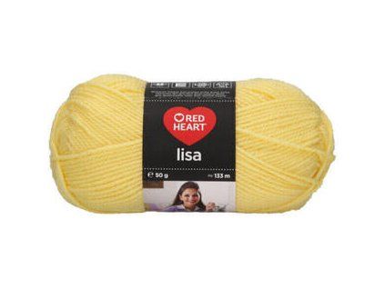 Red Heart Lisa 08210 Light Yellow