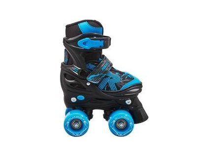 Roces Quaddy 3.0 Double Row Roller Skates Black-Astro Blue