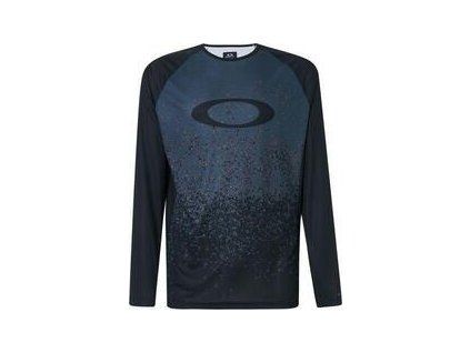 Oakley MTB LS Tech Tee Grey Pixel Print