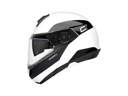 Schuberth C4 Pro Fragment White Helmet