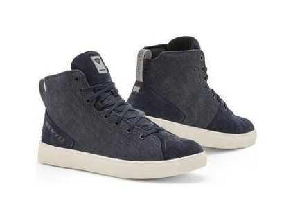 Rev'it! Delta H2O Dark Blue-White Motorcycle Boots