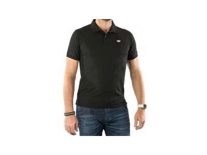 DJI Polo Shirt Black
