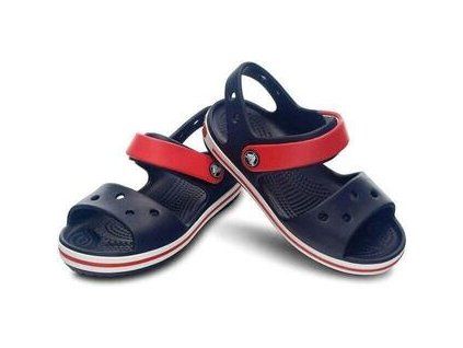 Crocs Kids' Crocband Sandal Navy/Red