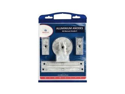 Osculati Anode Kit for Mercury 4-pcs aluminium