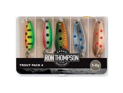 Ron Thompson Trout Pack 4 Lure Box Mixed 5 cm 5 - 8 g