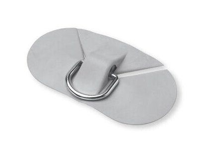 Bravo Mooring plate 110 with ring / - PVC