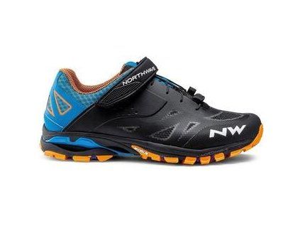 Northwave Spider 2 Shoes Black/Blue/Orange
