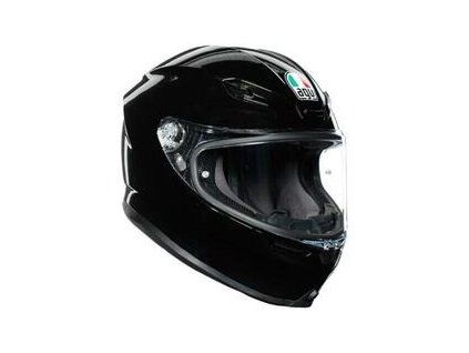 AGV K-6 Black Helmet