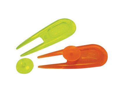 Masters Golf Neon Divot & Ball Marker X2