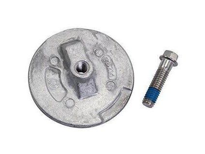 Quicksilver Aluminium trim tab anode plate Merc Alpha 2 / 97-76214Q5