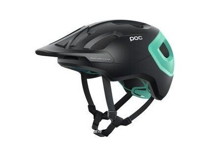 POC Axion SPIN Uranium Black/Fluorite Green Matt 2021
