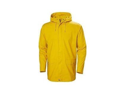 Helly Hansen Moss Rain Coat Essential Yellow Outdoor Jacket