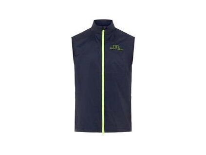 J.Lindeberg Ash Light Packable Vest Leaf Yellow