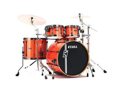 Tama MK42HLZBN Superstar Hyper‐Drive Maple Bright Orange Sparkle