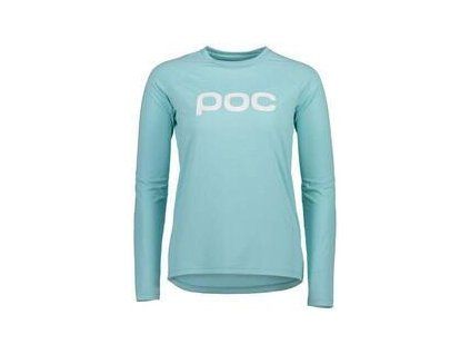 POC Essential MTB Women's LS Jersey Light Kalkopyrit Blue L