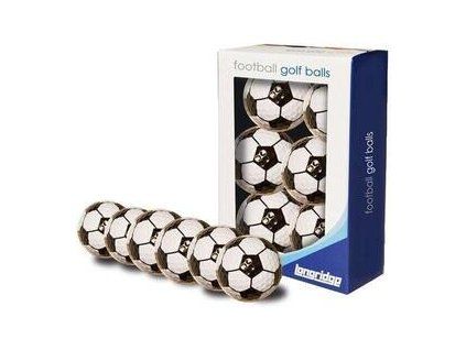 Longridge Football Golf Balls 6pck