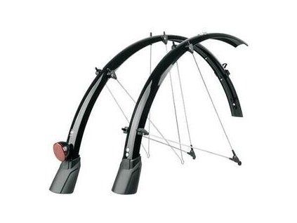 SKS Bluemels Cable Tunnel Mudguards 28'' Black Set