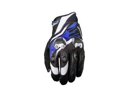 Five Stunt Evo Icon Blue Motorcycle Gloves