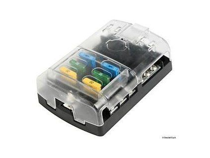 Osculati Polycarbonate fuse holder box 6 seats