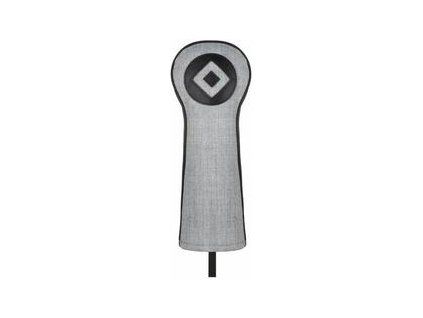 Titleist Heather & Leather Headcover Grey/Black