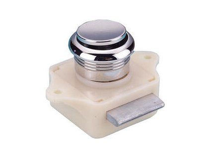 Talamex Push Button Chrome Plated Plastic