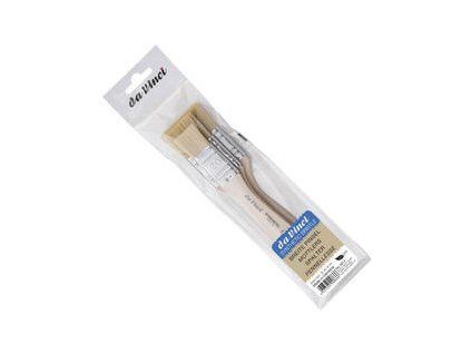 Da Vinci 5014 Mottler Set of Flat Brushes 3 pcs