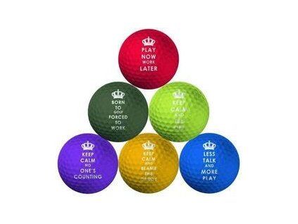 Longridge Keep Calm Golf Balls 6 pcs