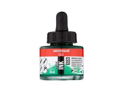 Amsterdam Acrylic Ink 30 ml 615 Emerald Green