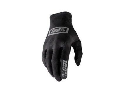100% Celium Gloves Black/Silver SM