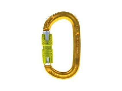 Singing Rock Oxy Oval Carabiner Gold