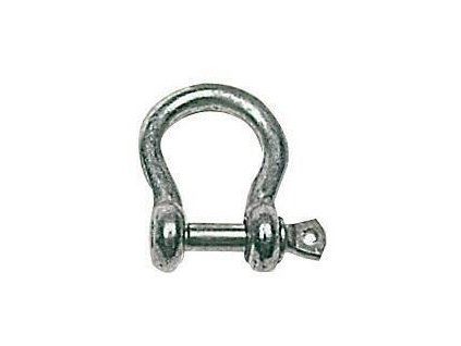 Osculati Galvanized steel bow shackle mm