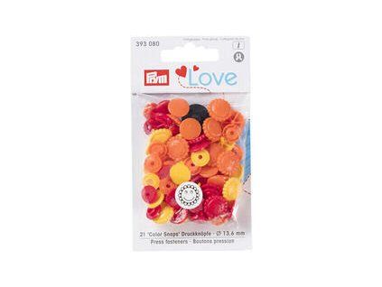 PRYM Snap Fasteners Color mm