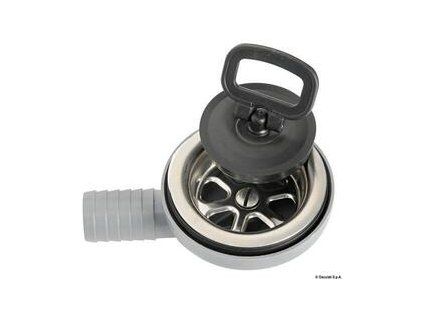 Osculati Side drain 90° SS + moplen Ø 25 mm