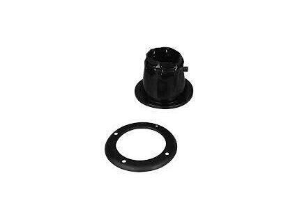 Nuova Rade Cable Boots Adjustable with Screwed Ring  Black