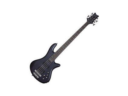 Schecter Stiletto See Thru Black Satin