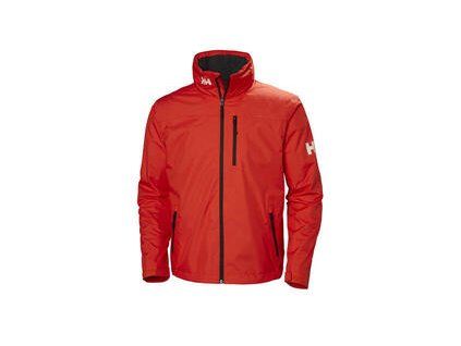 Helly Hansen Crew Hooded Midlayer Jacket Cherry Tomato L