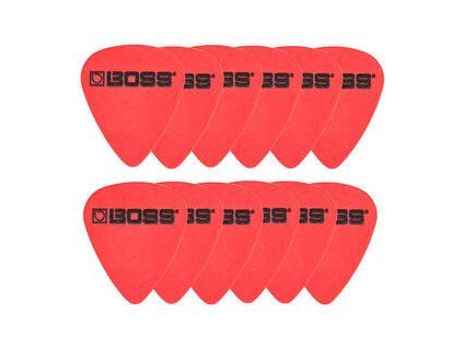 Boss BPK-12-D73 Delrin Pick .73mm Medium 12 Pack