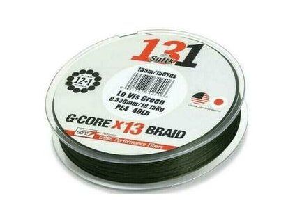 Sufix 131 Braid G-CORE 150m 0,185mm 11,4kg Low Vis Green