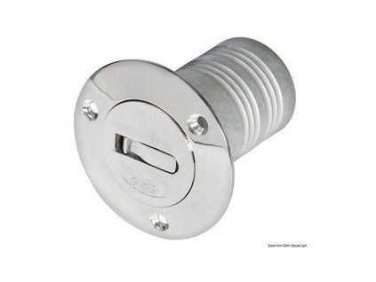 Osculati Chromed brass deck plug mm