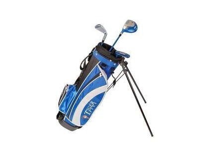 Longridge Junior Tiger Set 4-7 Years 3 Clubs Black/Blue Left Hand