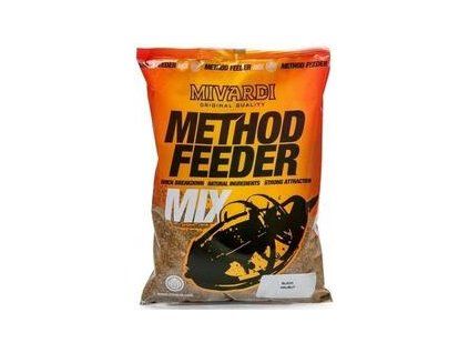Mivardi Method Feeder Mix 1 kg Black Halibut Method Mix