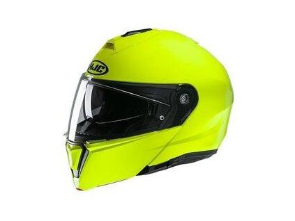 HJC i90 Fluorescent Green Helmet