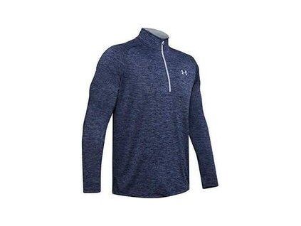 Under Armour Tech 2.0 1/2 Zip Mens Sweater Blue Ink