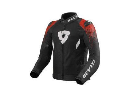 Rev'it! Quantum 2 Air Black-Red Textile Jacket