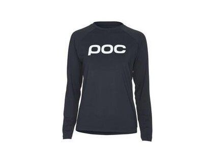 POC Essential MTB Women's LS Jersey Uranium Black