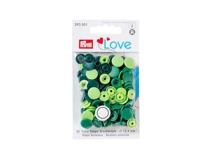 PRYM Snap Fasteners Color Snaps 12,4 mm
