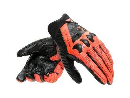 Dainese X-Ride Black/Fluo Red Motorcycle Gloves