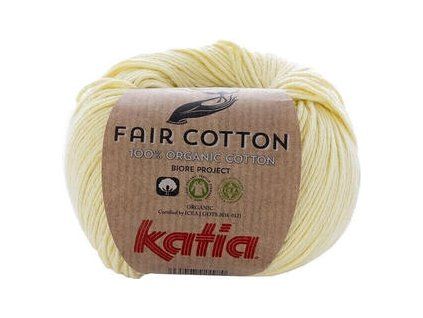 Katia Fair Cotton 7 Light Yellow