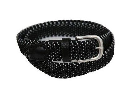 Alberto Gürtel Silver Dark Grey