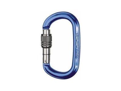 Singing Rock Ozone Oval Carabiner Blue